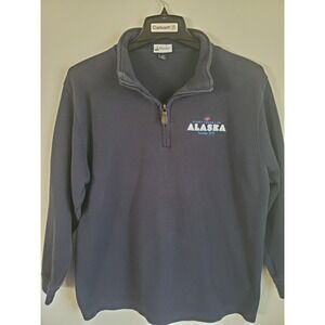 Disney Cruise Line Pull Over Jacket Embroidered CruiseShip 2013 Alaska Sz:Large